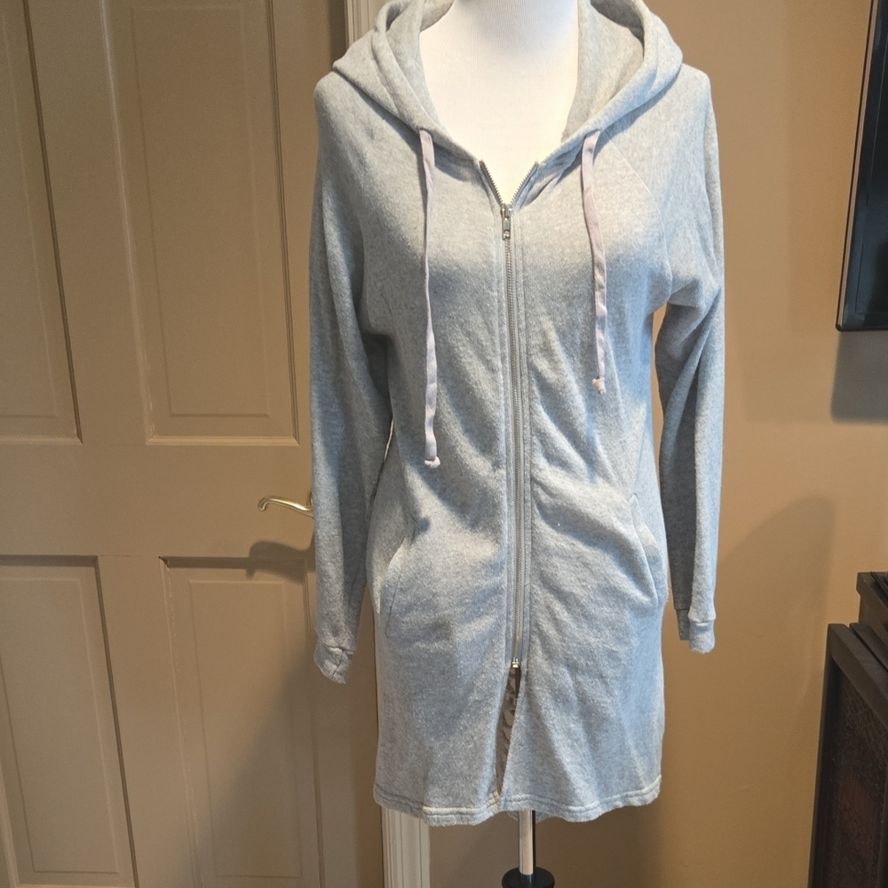 Better Be Light Gray Women's Longline Hoodie